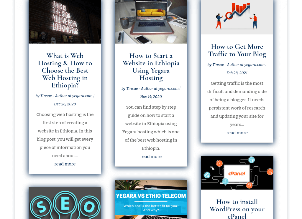 Five Pages Every Website Must Have (2021 Updated) - Yegara Blog