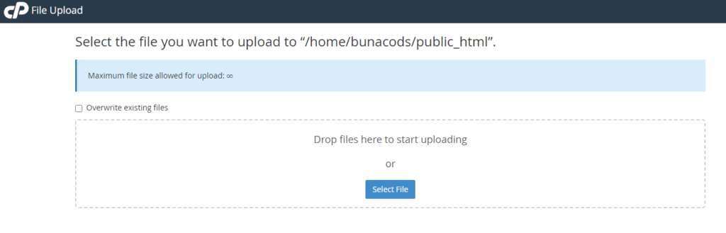 How to upload your website files to your cpanel using file manager and ...