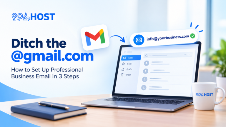 Ditch the @gmail.com: How to Set Up Professional Business Email in 3 Steps
