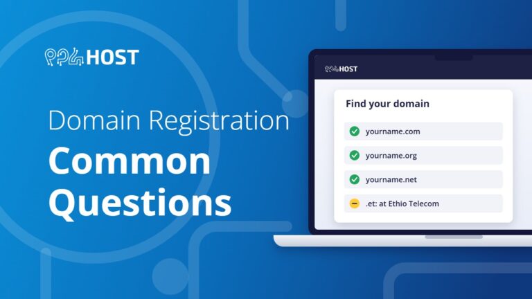 Domain Registration: Common Questions