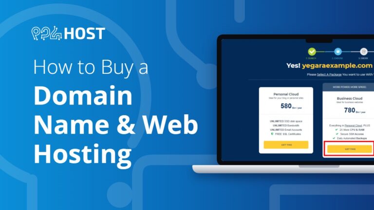 How to Buy a Domain Name and Web Hosting from Yegara HOST