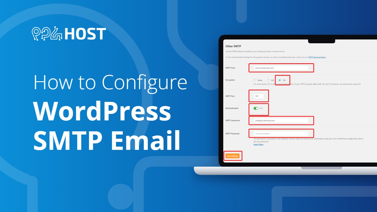 How to Configure WordPress SMTP Email