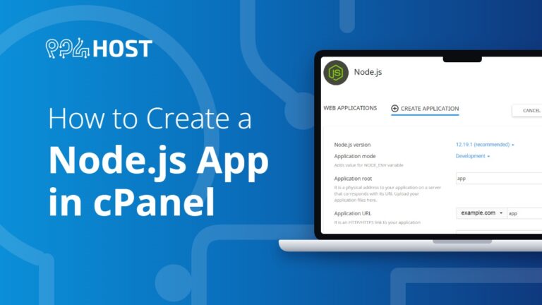 How to Create a Node.js Application on Yegara Host cPanel