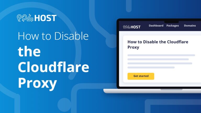 How to Disable the Cloudflare Proxy