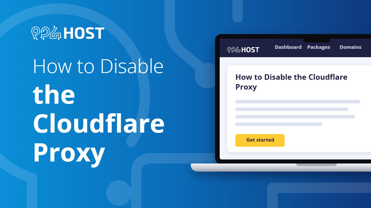 How to Disable the Cloudflare Proxy