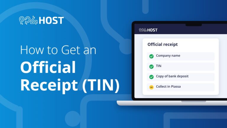 How to Get an Official Receipt (TIN Invoice)