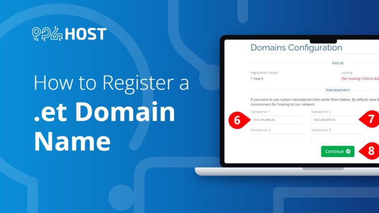 How to Register a .et Domain Name
