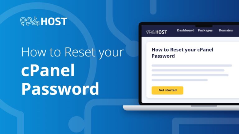 How to Reset Your cPanel Password