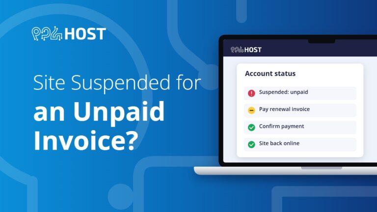 Site Suspended for an Unpaid Invoice? How to Get It Back