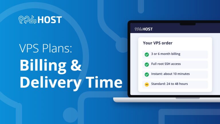 VPS Plans: Billing Terms and Delivery Time