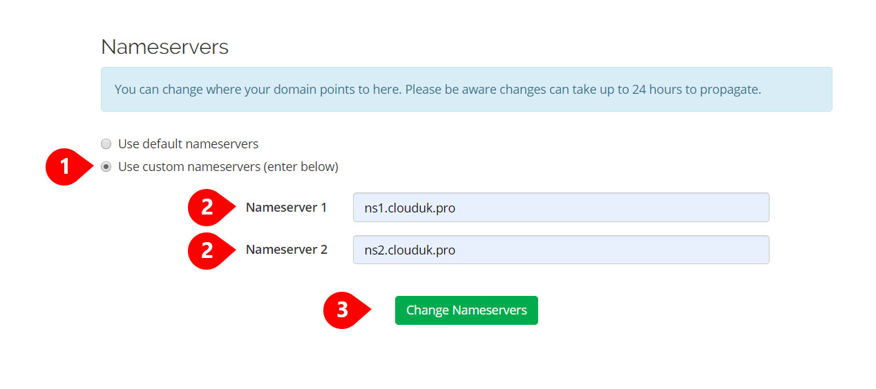 Placeholder Landing Page for New Accounts